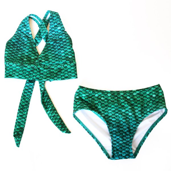 Meerjungfrau Bikini Sirene Green M