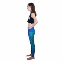 Meerjungfrau Leggings Blue Lagoon