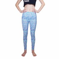 Mermaid Leggings Aurora Borealis