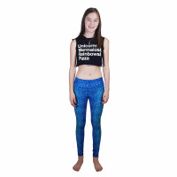 Meerjungfrau Leggings Blue Lagoon XL