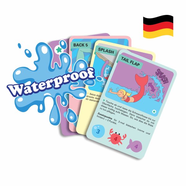 Meerjungfrau Trickkarten Spiel Deutsch