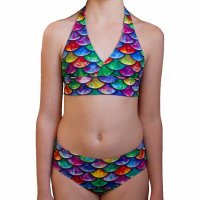 Meerjungfrau Bikini Hawaiian Rainbow