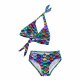 Meerjungfrau Bikini Hawaiian Rainbow XL